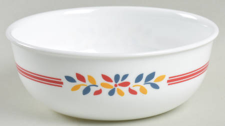 Prairie Garden Red Coupe Cereal Bowl