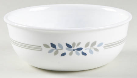Prairie Garden Gray Coupe Cereal Bowl