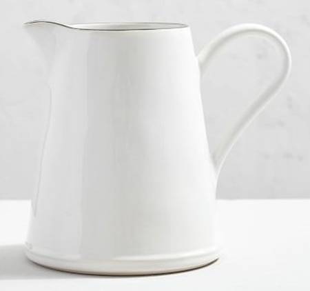 Beja (Blue Trim) 74 Oz Pitcher
