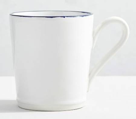 Beja (Blue Trim) Mug