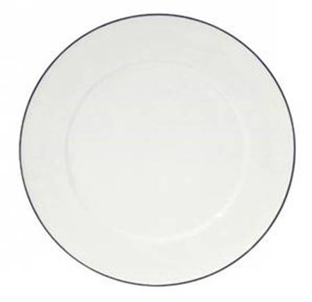 Beja (Blue Trim) Service Plate (Charger)