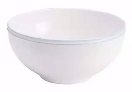 Friso White 8" Round Serving Bowl