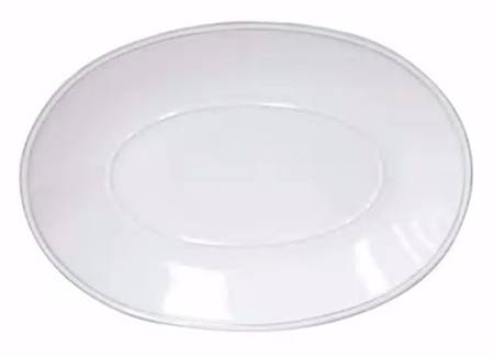Friso White 11" Oval Serving Platter