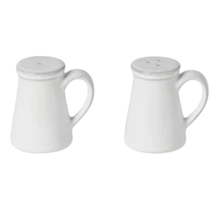 Friso White Salt & Pepper Set