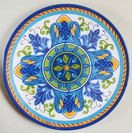 Tuscany (Melamine) Luncheon Plate