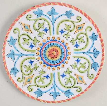 Tuscany (Melamine) Luncheon Plate