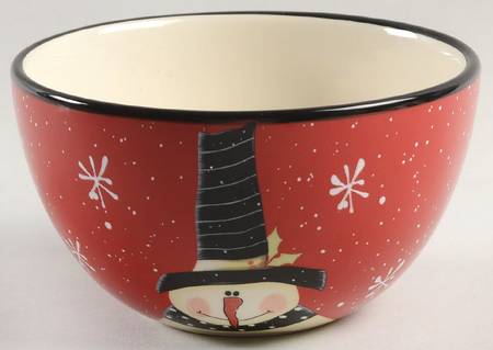 Snow Pals Red Individual Ice Cream Dish