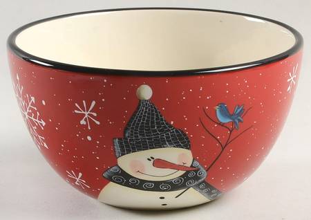 Snow Pals Red Individual Ice Cream Dish
