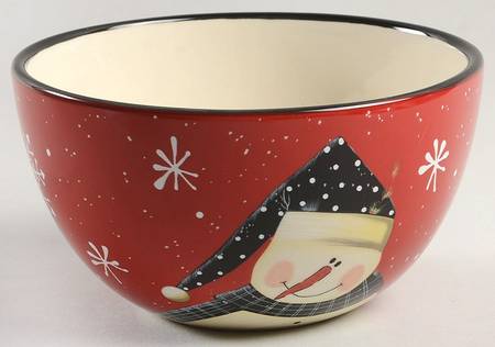 Snow Pals Red Individual Ice Cream Dish