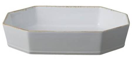 Luzia Cloud White 13" Octagonal Baker