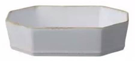 Luzia Cloud White 8" Octagonal Baker