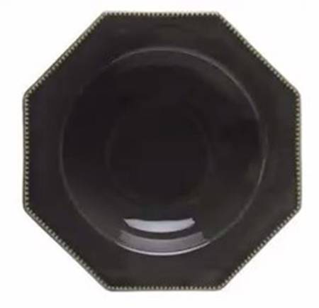 Luzia Slate Gray (Dark) 9" Soup/Pasta Bowl