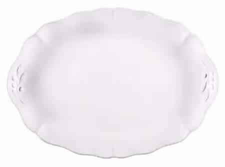 Alentejo White 16" Oval Serving Platter