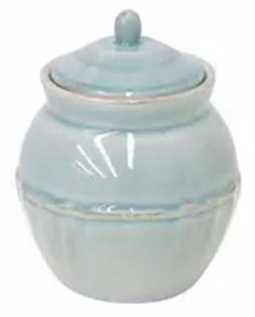 Alentejo Turquoise Sugar Bowl & Lid