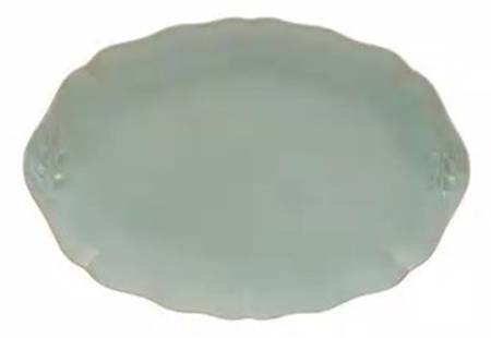 Alentejo Turquoise 12" Oval Serving Platter