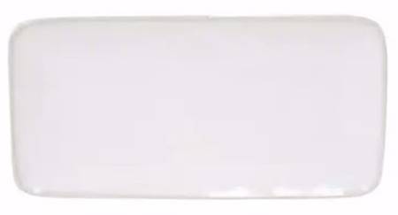 Beja Astoria White 8" Rectangular Tray