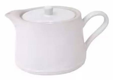 Beja Astoria White Teapot & Lid