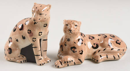Exotic Jungle Figural Salt & Pepper Set