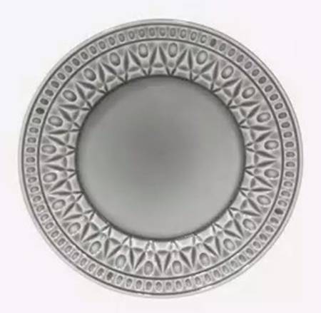 Cristal-Grey Salad Plate