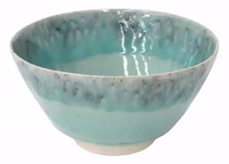 Madeira Blue 9" Round Serving Bowl