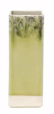 Madeira Lemon 8" Square Vase