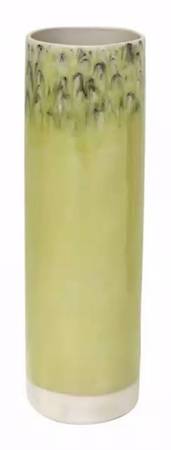 Madeira Lemon 11" Cylinder Vase