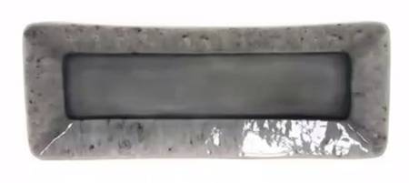 Madeira-Grey 10" Rectangular Tray