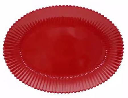 Pearl Ruby 20" Oval Serving Platter
