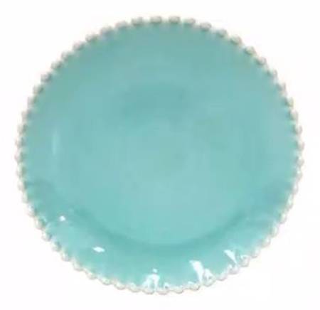 Pearl Aqua Salad Plate