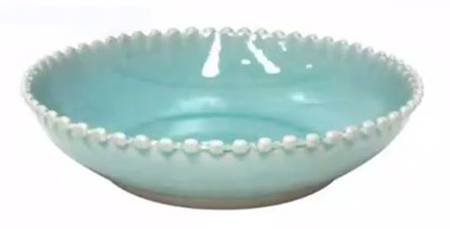 Pearl Aqua 9" Individual Pasta Bowl