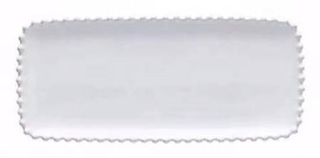Pearl White Rectangular Tray 11"