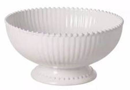 Pearl White Footed Centerpiece