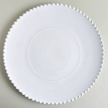 Pearl White Service Plate (Charger)