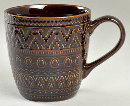 Aztec Brown Mug