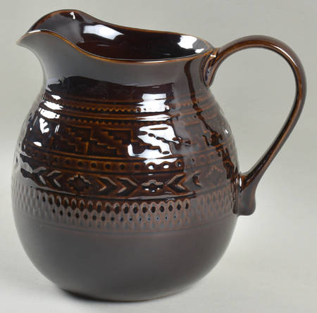 Aztec Brown 80 Oz Pitcher