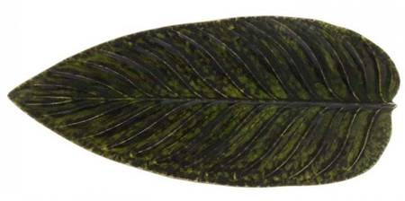 Riviera Forets (Dark Green) 15" Leaf Dish