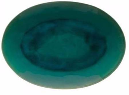 Riviera Azur (Blue & Black) 15" Oval Serving Platter