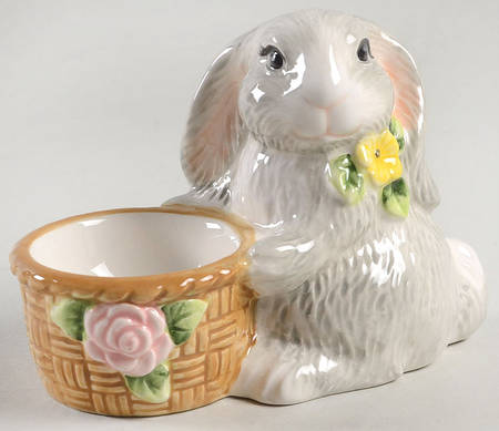 Sweet Bunny Figural Egg Cup