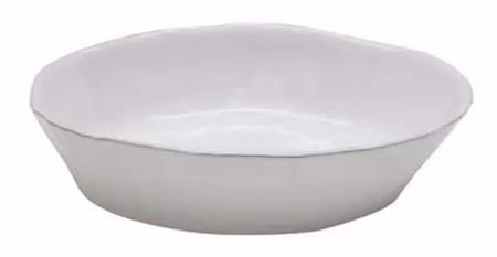 Aparte White 10" Oval Baker
