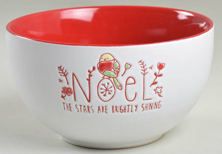 Holiday Greetings Individual Ice Cream Dish