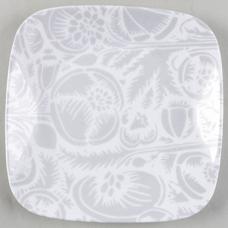 Night Blooms Square Salad Plate