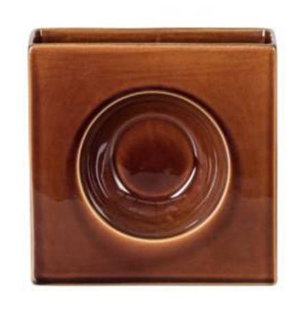 Le Jardin Acajou (Brown) 7" Vase