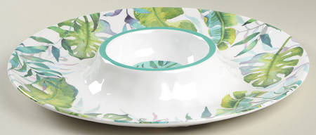 Tropicana (Melamine) 1 Piece Chip & Dip