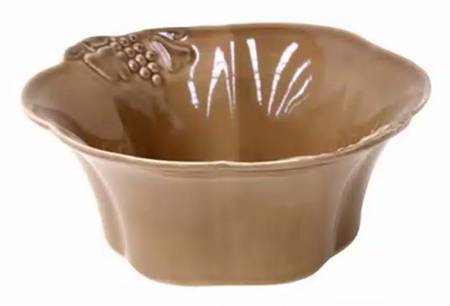 Madeira Harvest (Mocha) 10" Large Salad Serving Bowl