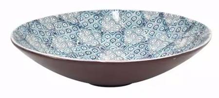 Piastrella 16" Round Serving Bowl