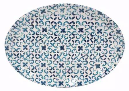 Piastrella 16" Oval Serving Platter