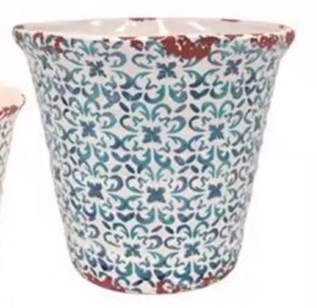 Piastrella 7" Flower Pot