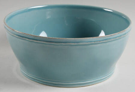 Fontana Turquoise 9" Round Serving Bowl