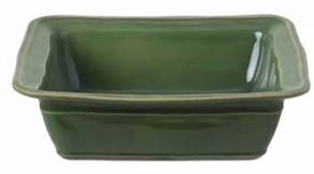 Fontana Forest Green 10" Square Baker