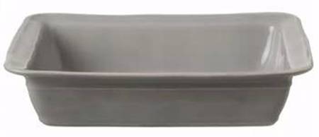 Fontana Dove Gray 13"  Rectangular Baker